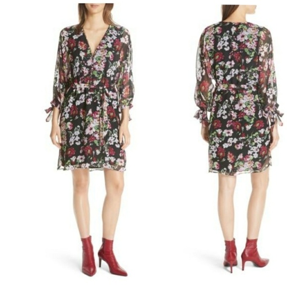 EquipmentNWOT 100% Silk Floral Natasha Dress